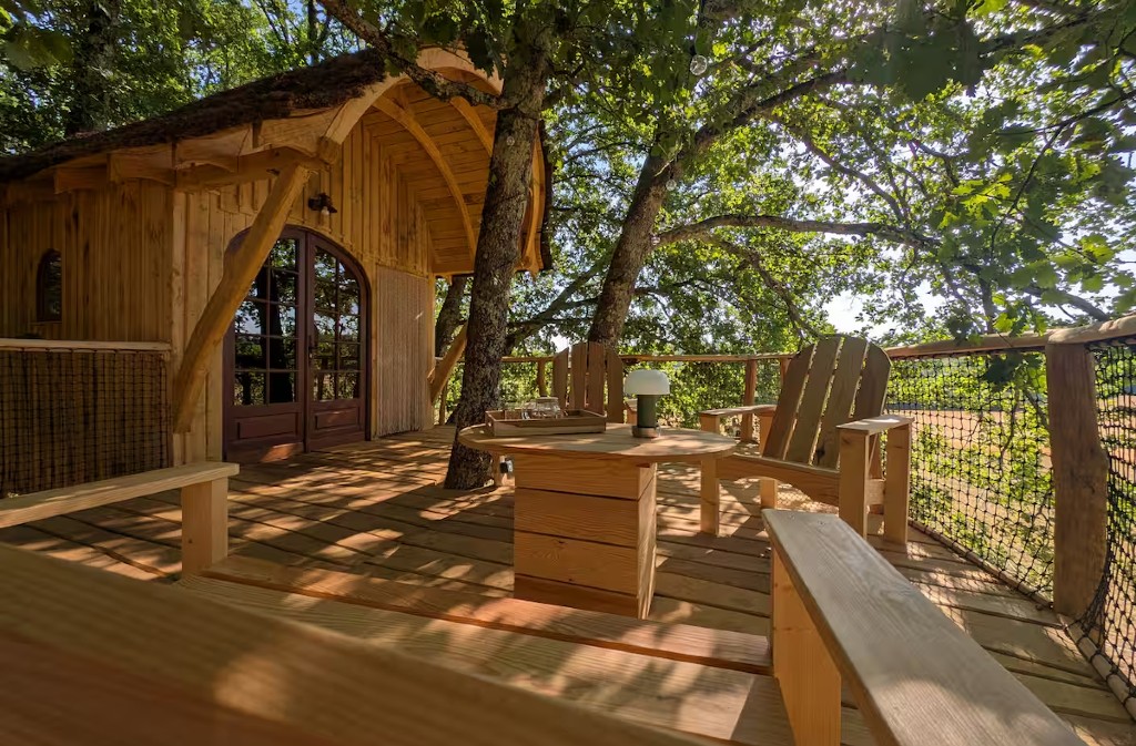 Éco-lieu le Bois de Cussac | Cabane Philibert